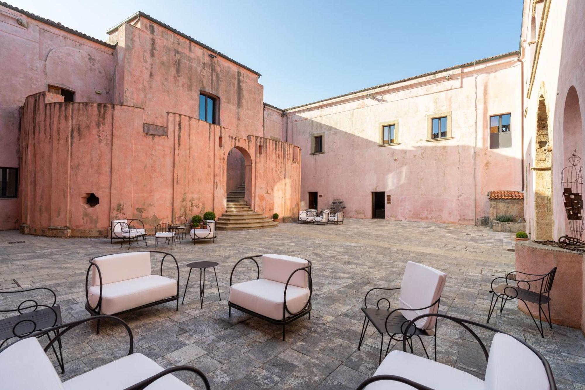 Palazzo Principi Lanza Hotel ซานนิโกลาอาร์เชลลา ภายนอก รูปภาพ