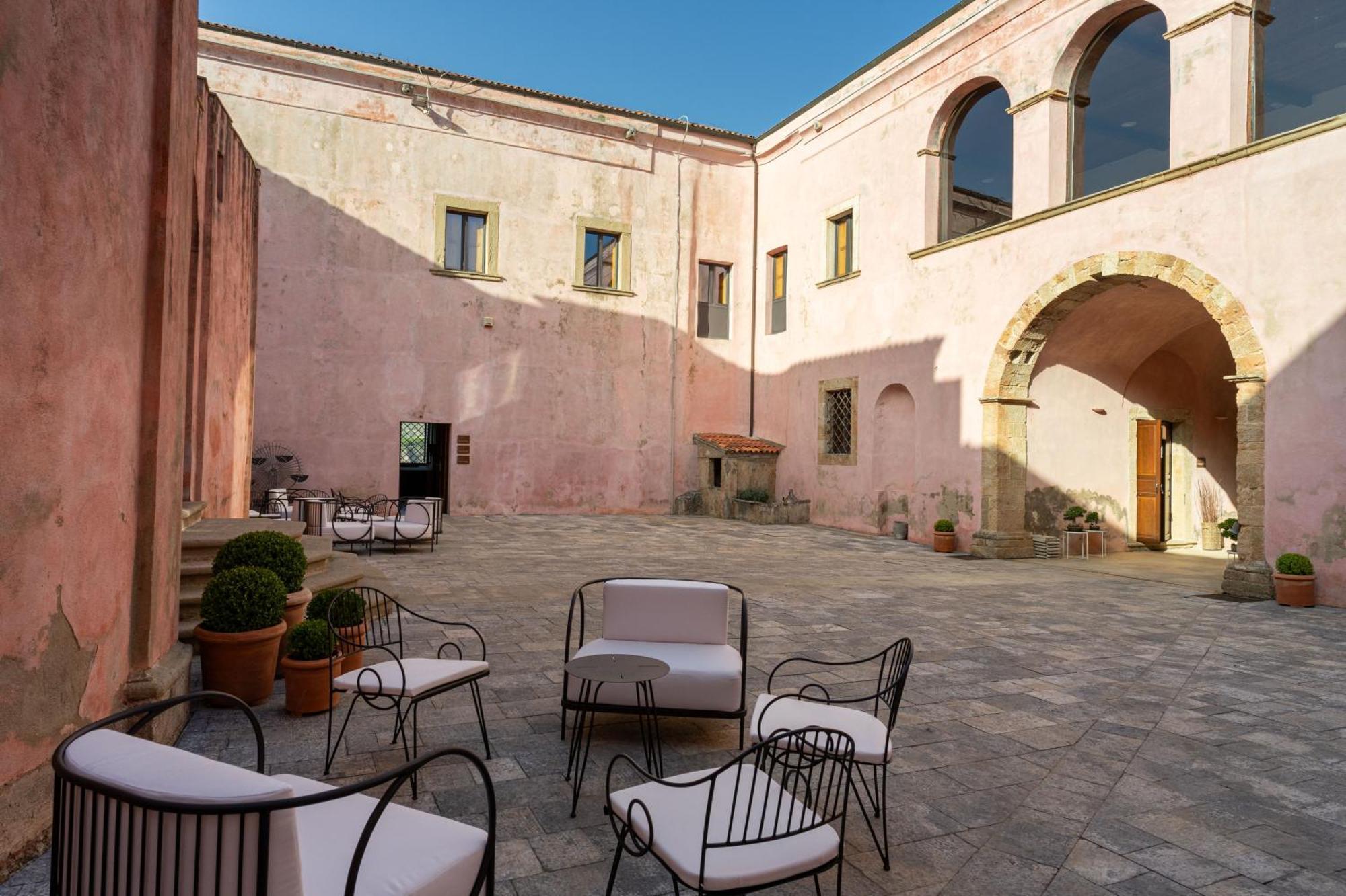 Palazzo Principi Lanza Hotel ซานนิโกลาอาร์เชลลา ภายนอก รูปภาพ