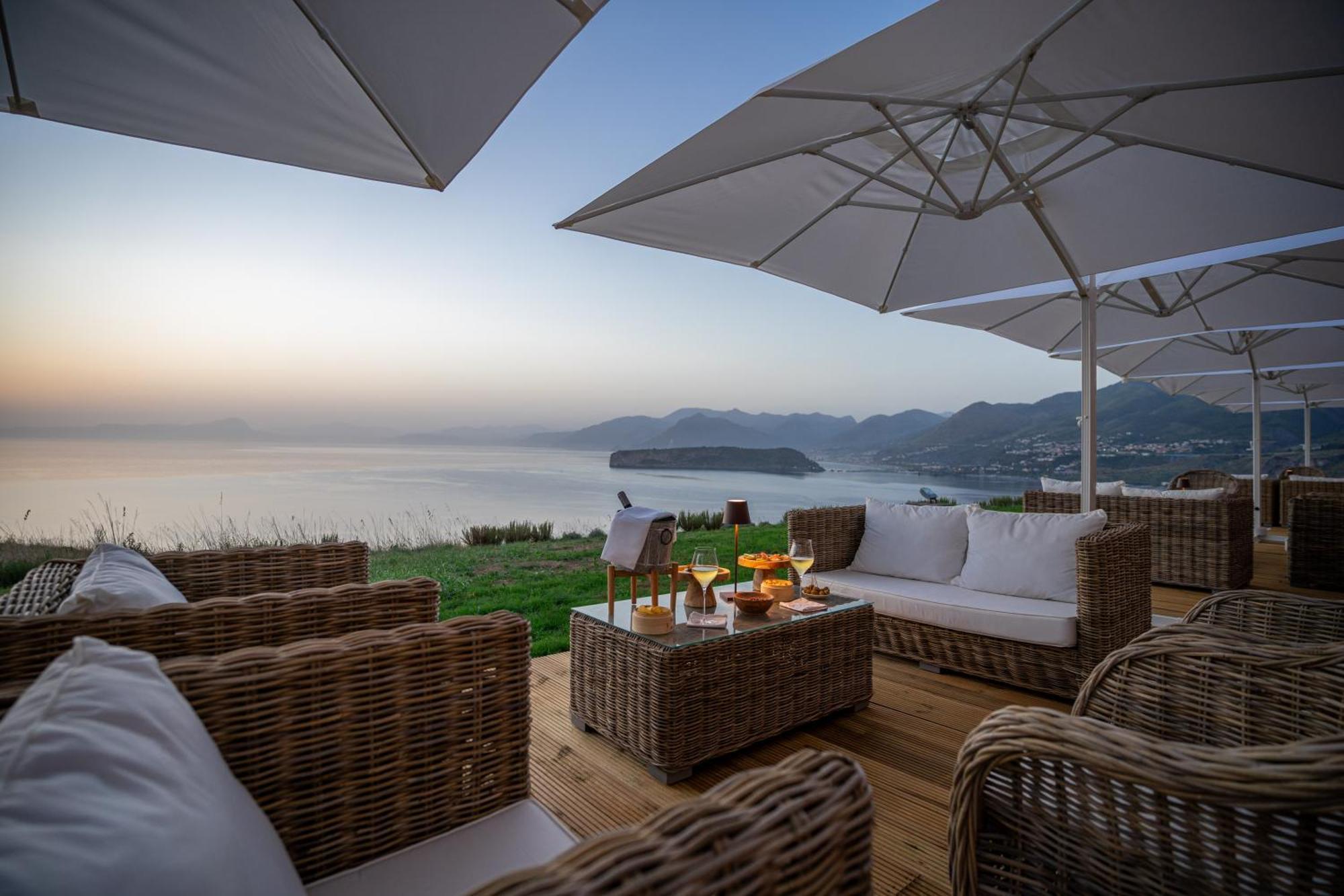 Palazzo Principi Lanza Hotel ซานนิโกลาอาร์เชลลา ภายนอก รูปภาพ