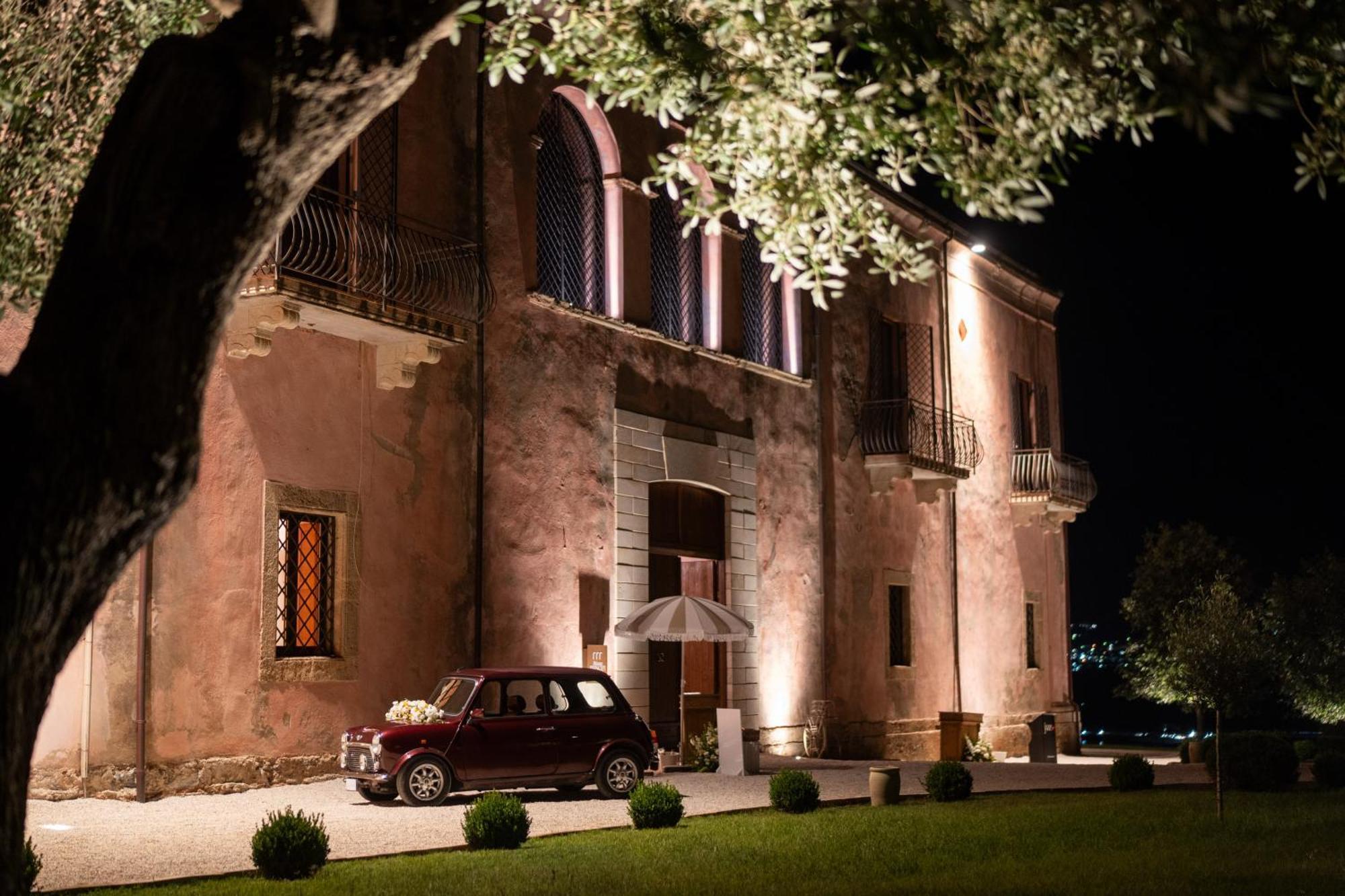 Palazzo Principi Lanza Hotel ซานนิโกลาอาร์เชลลา ภายนอก รูปภาพ